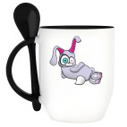 Кружка с ложкой