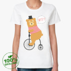 Женская футболка органик