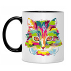 Кружка двухцветная