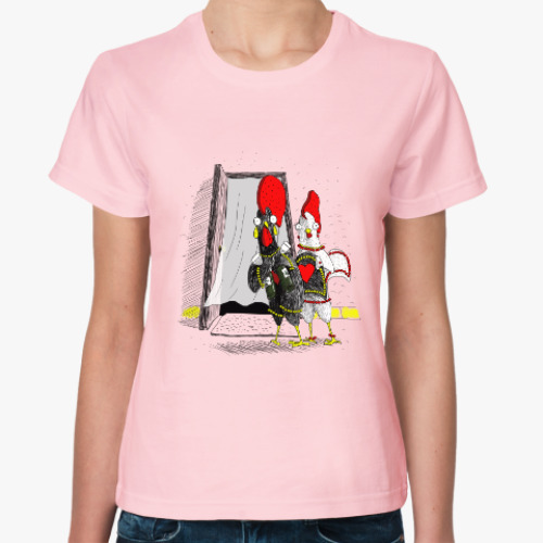 Женская футболка с принтом Португальский петух Барселуш