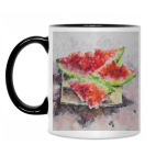 Кружка двухцветная