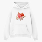 Толстовка худи оверсайз