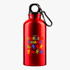 Металлическая бутылка 400 мл UV-DTF