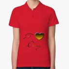 Женская рубашка поло