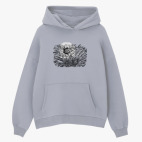 Толстовка худи оверсайз