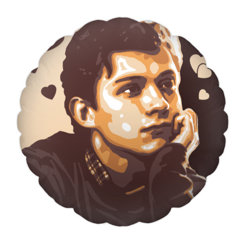 Подушка с принтом Tom Holland