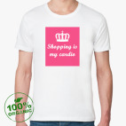 Мужская футболка органик