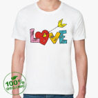 Мужская футболка органик