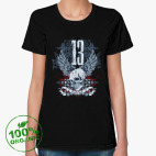 Женская футболка органик