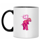 Кружка двухцветная