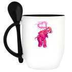 Кружка с ложкой