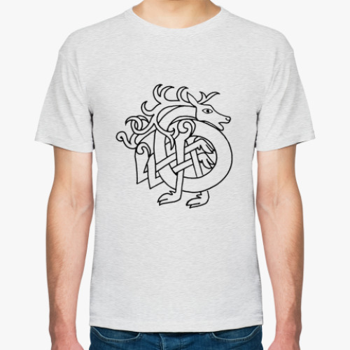 Футболка Кельтский узор (олень)