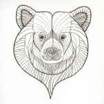 Голова медведя