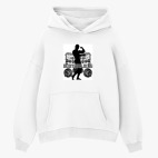 Толстовка худи оверсайз