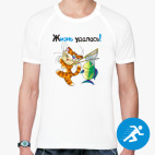 Мужская спортивная футболка