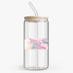 Банка с бамбуковой крышкой