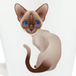 Кошка сиамская