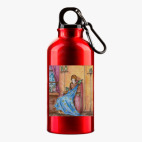 Металлическая бутылка 400 мл UV-DTF