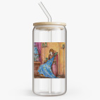 Банка с бамбуковой крышкой