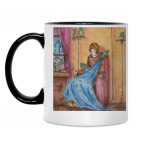 Кружка двухцветная