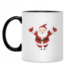 Кружка двухцветная