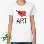 Женская футболка органик