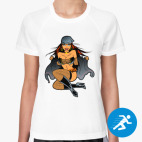 Женская спортивная футболка