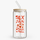 Банка с бамбуковой крышкой