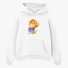 Толстовка худи оверсайз