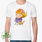 Мужская футболка органик