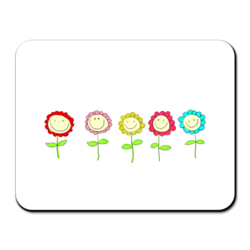 Коврик для мыши  Flowers