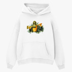 Толстовка худи оверсайз