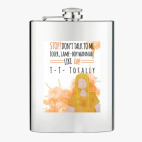 Фляжка стальная