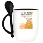 Кружка с ложкой