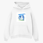 Толстовка худи оверсайз