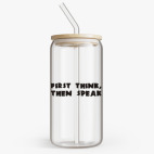 Банка с бамбуковой крышкой