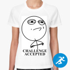 Женская спортивная футболка