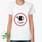 Женская футболка органик