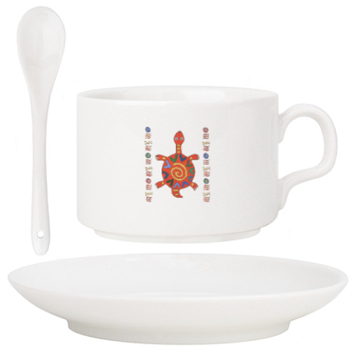 Кофейный набор черепашка из Африки