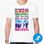 Мужская спортивная футболка