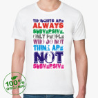 Мужская футболка органик