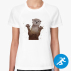 Женская спортивная футболка