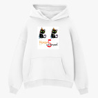 Толстовка худи оверсайз