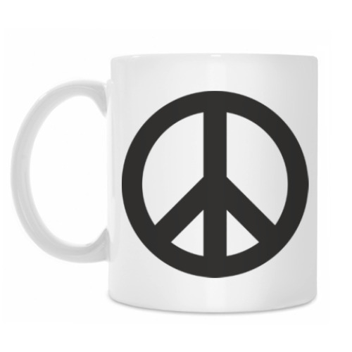 Кружка с принтом Хиппи