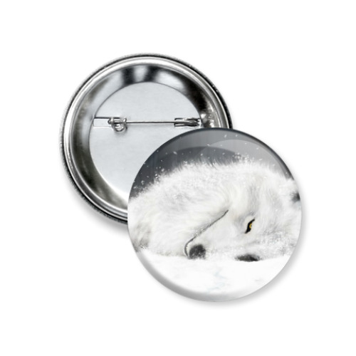 Значок 37мм Wolf