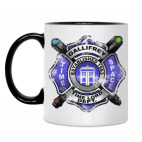 Кружка двухцветная