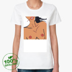 Женская футболка органик