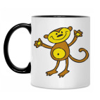 Кружка двухцветная