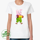 Женская футболка органик