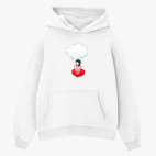 Толстовка худи оверсайз